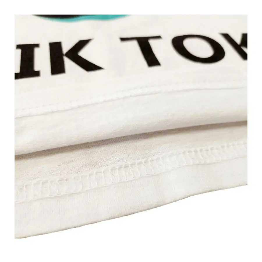 Μπλούζα T-shirt Παιδική για Κορίτσι Enjoy Tik Tok Λευκό