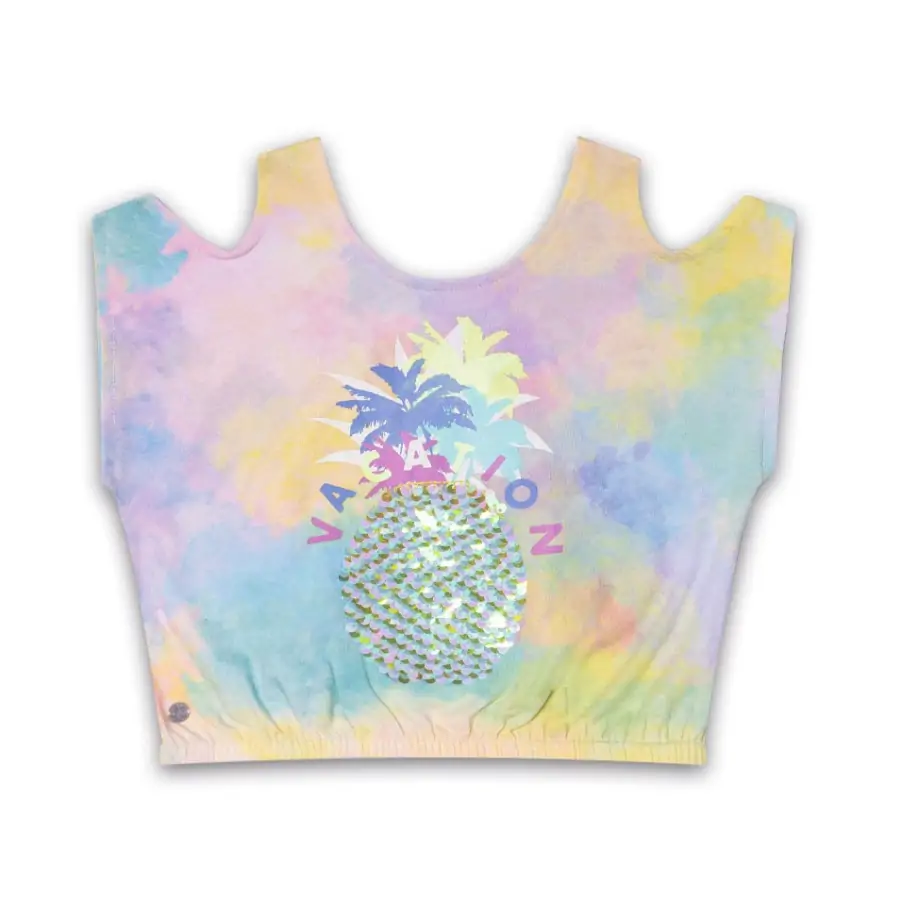 Μπλούζα Crop Παιδική Κορίτσι Tuc Tuc Tie Dye